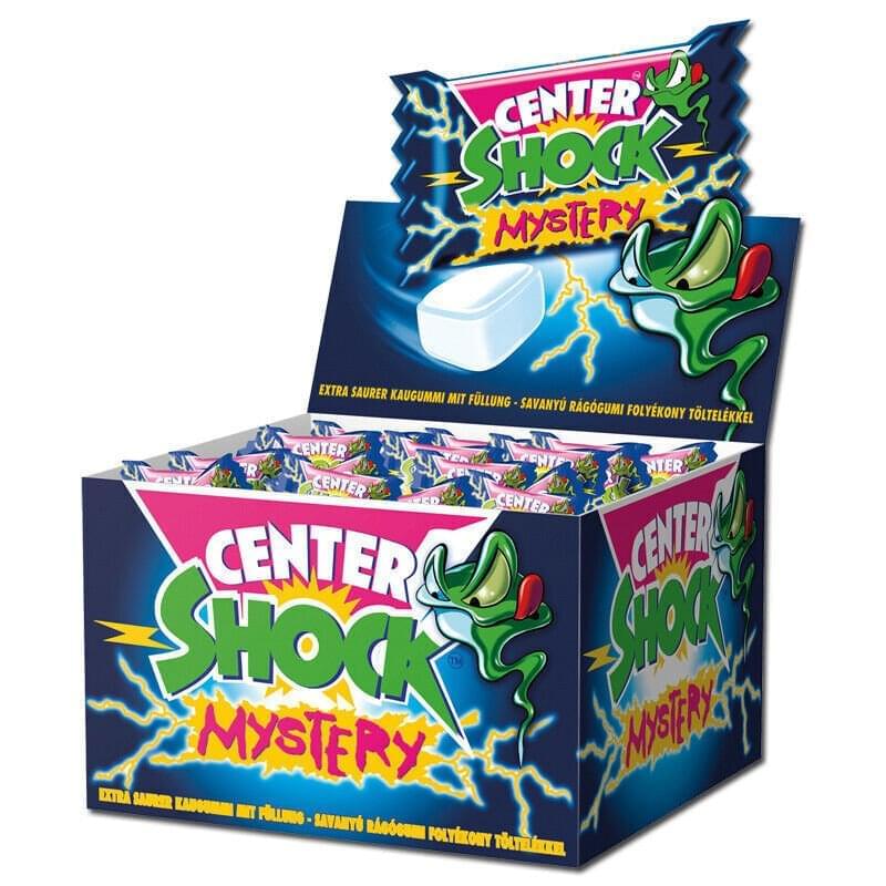 Center Shock Mystery - Extra sauer - Kaugummi - 100 Stück