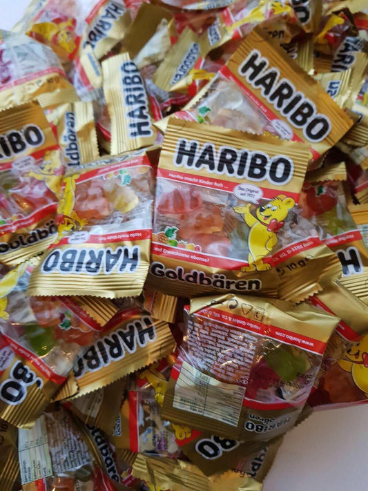 Haribo Goldbären je 10g Minibeutel-Wurfmaterial-Karneval-Give Away